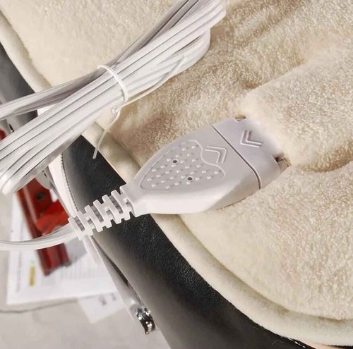 Master Massage ETL Certified Deluxe Fleece Massage Table Warmer Heater Pad Warming Therma Pad, Cream