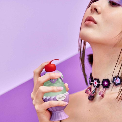 Anna Sui Sundae Violet Vibe Eau de Toilette Perfume Spray For Women, 1.7 Fl. Oz.