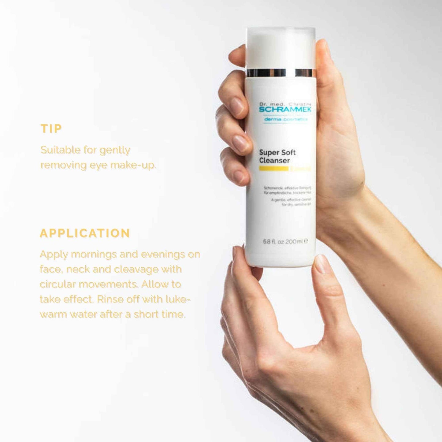 Gentle, Effective Make-Up Removal for Dry & Sensitive Skin - Natural Ingredients - No Parabens - Face Cleanser - Face Wash - Skin Care - Dr. Schrammek