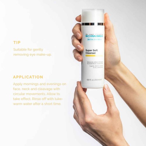 Gentle, Effective Make-Up Removal for Dry & Sensitive Skin - Natural Ingredients - No Parabens - Face Cleanser - Face Wash - Skin Care - Dr. Schrammek