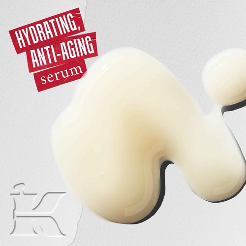 Kiehl's Vital Skin-Strengthening Hyaluronic Acid Super Serum, Boosts Radiance & Smooths Fine Lines, Improves & Renews Skin Texture, with Adaptogenic Herbal Complex, for All Skin Types - 1 fl oz