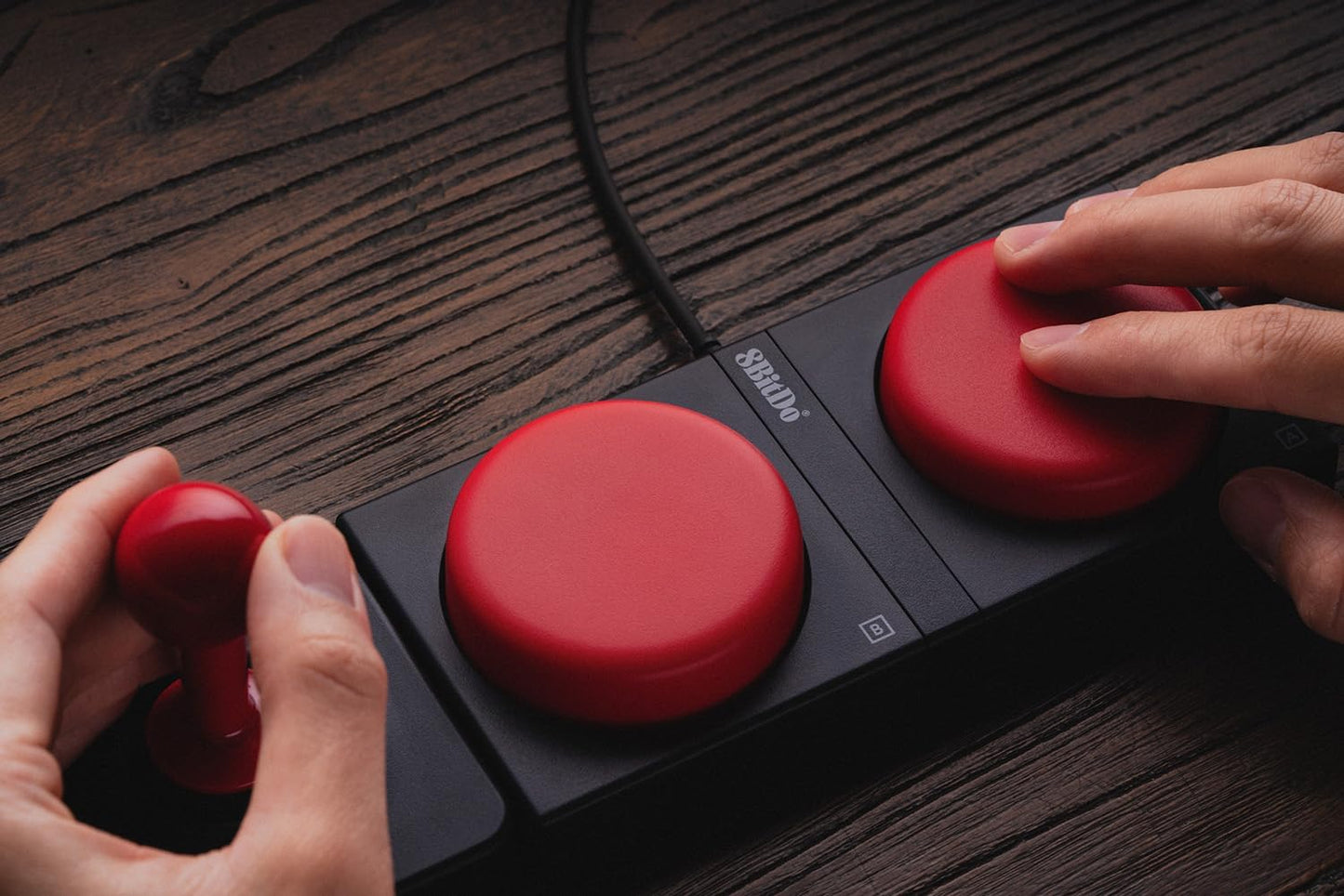 8BitDo Retro Mechanical Keyboard, Bluetooth/2.4G/USB-C Hot Swappable Gaming Keyboard with 87 Keys, Dual Super Programmable Buttons for Windows and Android - Fami Edition