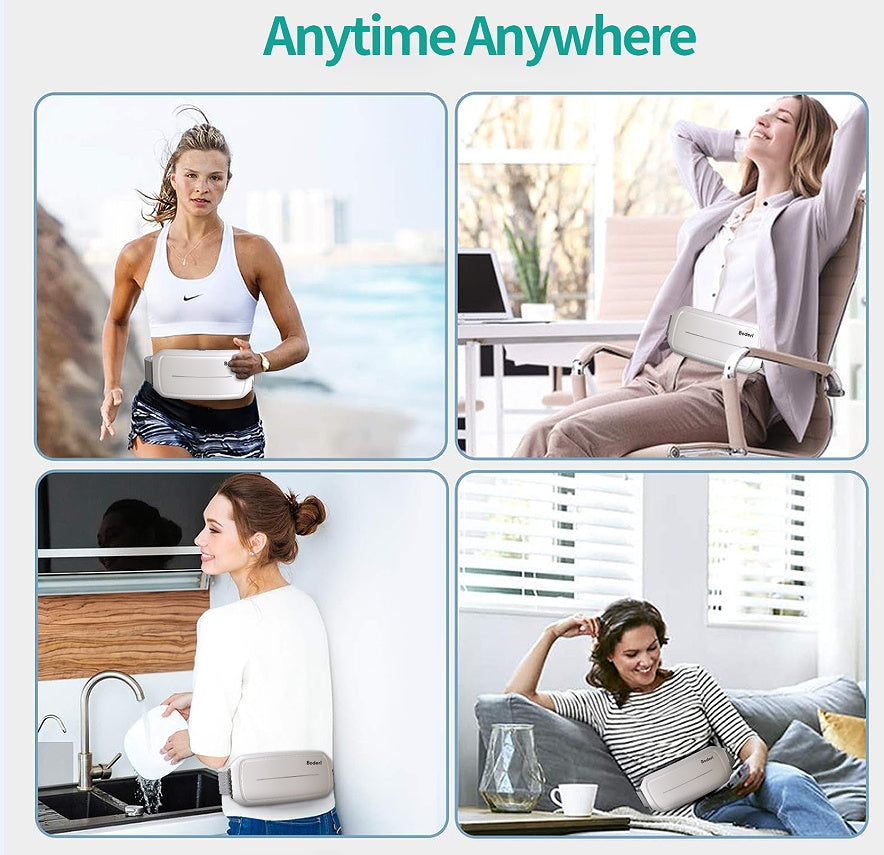 Abdominal Muscle Toning Device - White