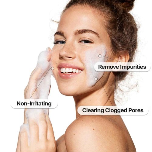 tHermoCEUTICAL DeAC Aciderm Foamgel – Acne Face Wash with Salicylic & Glycolic Acid | Oil‑Control Exfoliating Cleanser for Oily, Acne‑Prone Skin | Pore Care Cleansing Foam, 3.38 fl oz
