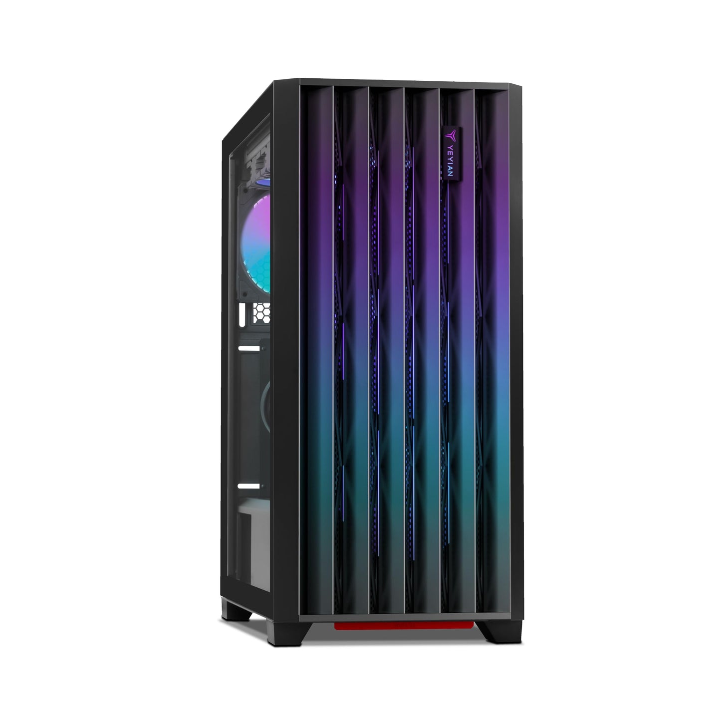 YEYIAN Desktop Phoenix Gaming PC– AMD Ryzen 7 7800X3D 5.0 GHz, NVIDIA RTX 4070 Ti Super, 1TB NVME SSD, 32GB DDR5 RAM 5600, 750W Gold PSU, 240 AIO Cooler, 11AC Wi-Fi, Windows 11 Home 64-bit