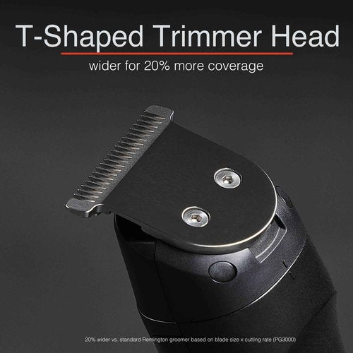 Remington ONE Shave & Groom Multi-Tool Electric Razor for Men, Foil Shaver with 4 Full-Size Attachments & 5 Adjustable Combs for Beard, Face & Body Grooming