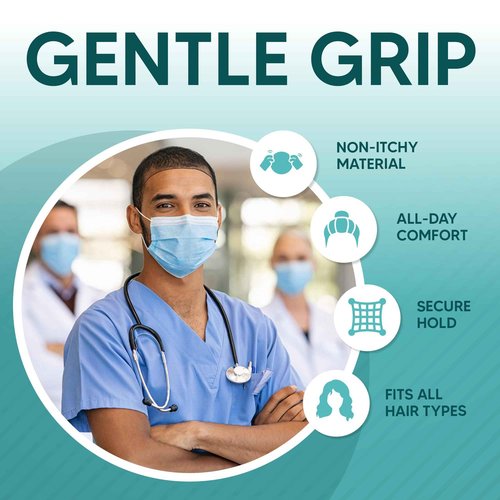 Pruvade - Nylon Hair Nets for Women & Men | Case of 1000 | 24" Honeycomb Mesh Hair Net for Food Service, Medical & Industrial Use - Breathable & Sturdy for Bun Hair, Most Long & Short Hair- Latex Free