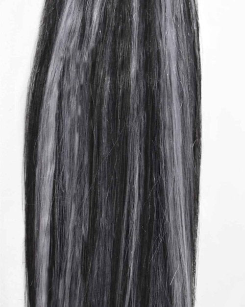 Habiliana Bundles Human Hair 26 28 30 Inch Straight P1B/GREY Human Hair Bundles 11A Unprocessed Brazilian Virgin Quick Weave Hair Extensions for Black Women