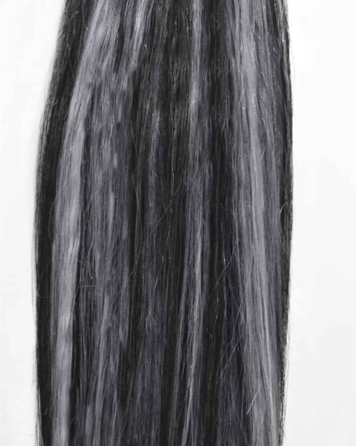 Habiliana Bundles Human Hair 26 28 30 Inch Straight P4/GREY Human Hair Bundles 11A Unprocessed Brazilian Virgin Quick Weave Hair Extensions for Black Women