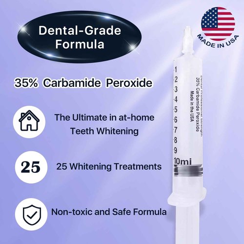 Fabulshine American Teeth Whitening Kit, Teeth Whitening Gel, Pen, Whitening Trays with Light, 25 Uses, Whiten Up to 8 Shades in 1 Week, 2025 Powerful Teeth Whitener