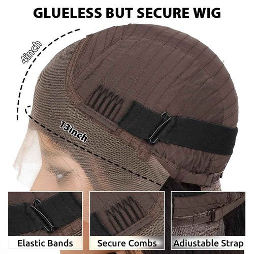 Ying Guan 250 Density Hd Lace Front Wigs Human Hair Wear and Go Glueless Wigs Human Hair Pre Plucked Lace Bleached Knots Lace Front Wig 250 Density body wave Wig 13x4 Body Wave frontal Wigs 24 inch
