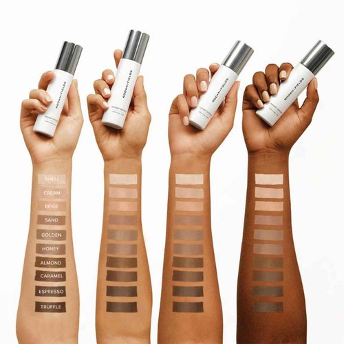 RODAN + FIELDS Radiant Defense Perfecting Liquid SPF 30 - Beige, 50 mL, 4-in-1 Makeup & Skin Care Beauty Solution, Face Sunscreen, Moisturizer, Light Foundation