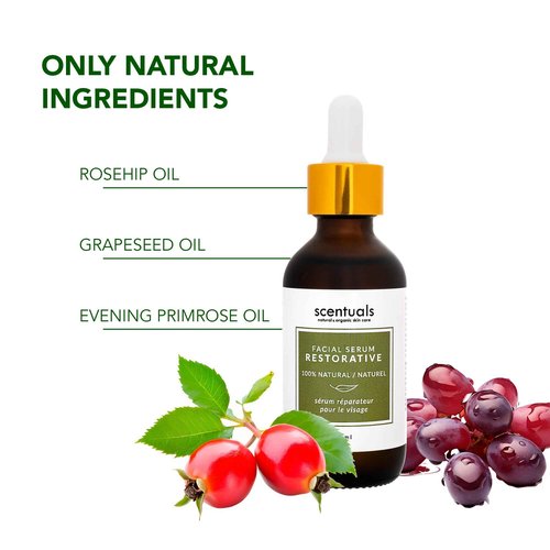 Restorative Facial Serum – Moisturizing & Revitalizing Face Serum. 60ml / 2 fl.oz