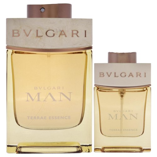Bvlgari Man Terrae Essence by Bvlgari for Men - 2 Pc Gift Set 3.4oz EDP Spray, 0.5oz EDP Spray