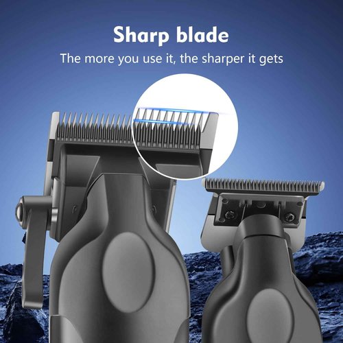 KEMEI Professional Hair Clippers Set for Men,Cordless Rechargeable Hair Clippers Kit, Clippers and Trimmer Set for Hair Cutting, Haircut Clippers,Gifts for Men (PG2290D+2293)