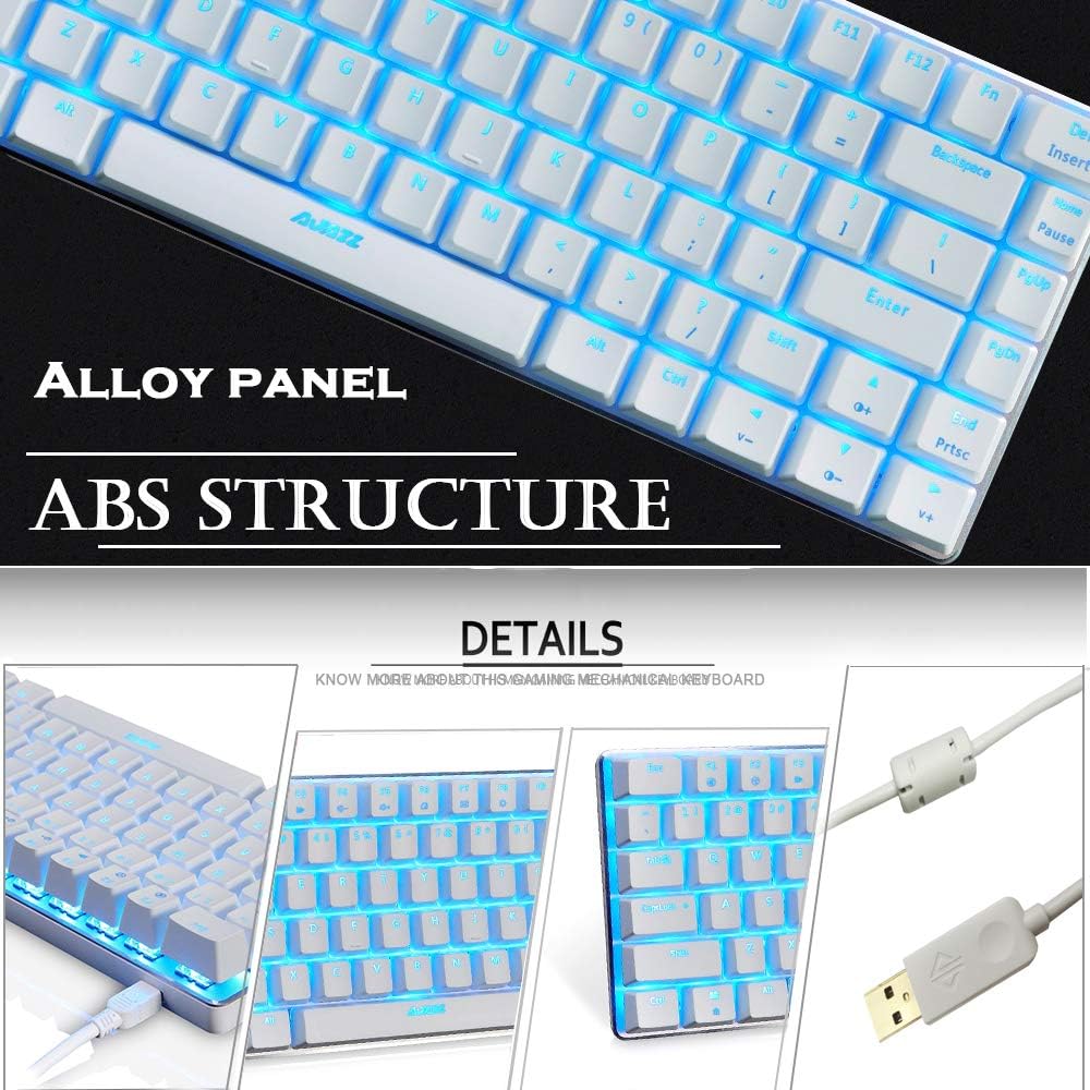 ZIYOU LANG Wired Gaming Keyboard and Mouse,3 in 1 Gaming Set,Green LED Backlit Mechanical Keyboard,12K DPI Superlight Gaming Mouse,Large Mouse Pad for PC Gamer