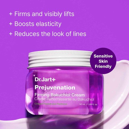 Dr.Jart+ Prejuvenation Firming Bakuchiol Cream for Slow Aging | Korean Anti Aging Face Cream | Korean Skin Care, 1.69 Fl Oz