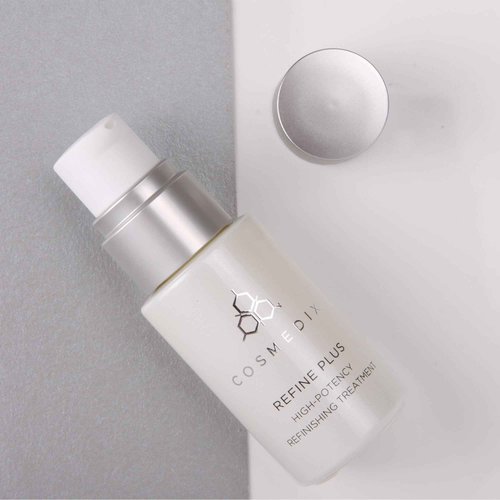 COSMEDIX Refine Plus, High Potency Anti-Aging Treatment for Face - PM Night Facial Peel for Acne Scars, Dark Spots, Fine Lines & Hyper-Pigmentation with Retinol Complex & Hydrating Ingredients