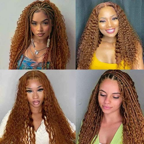 Condescension Human Hair Bundles 22 24 26 Inch Blonde Light Brown Deep Wave Bundles Human Hair Unprocessed Brazilian Virgin Quick Weave Hair for Black Women