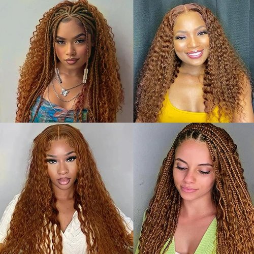 Condescension Human Hair Bundles 20 22 24 Inch Blonde Light Brown Deep Wave Bundles Human Hair Unprocessed Brazilian Virgin Quick Weave Hair for Black Women