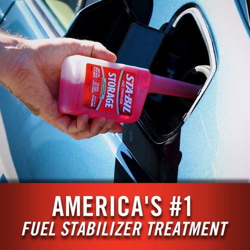 STA-BIL Storage Fuel Stabilizer, Keeps Fuel Fresh for 24 Months, Prevents Corrosion, Gasoline Treatment Additive that Protects System, Gas Stabilizer for Storage, 10 oz. (12 Pack)