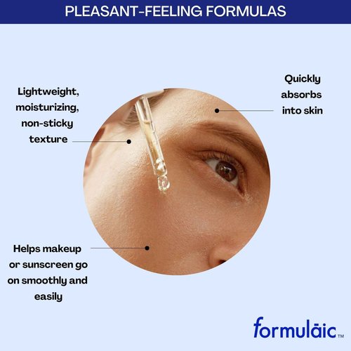 Formulaic™ Vitamin C, Retinol & Hyaluronic Acid Serums | Hydrates, Revitalizes, and Evens Skintone | Box Set of 3 Face Serums | Perfect Skincare Gift | 3 Fl Oz