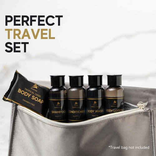 200 Piece Hotel Soap & Bulk Toiletries - Hotel Essentials for Guests - Hotel Shampoo & Conditioner Supplies for Guests, Hotel Toiletries Bulk Set, Hotel Soaps & Toiletries Bulk, Hotel Amenities Bulk