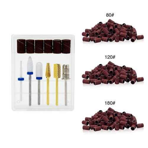 30000RPM Portable Nail Drill Machine with Professional Ceramic Nail Drill Bits