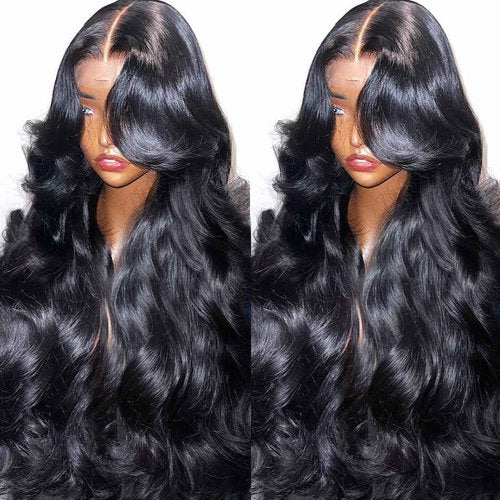 ghotool 200% Density 13x6 Body Wave Lace Front Wigs Human Hair Wigs For Women HD Lace Glueless Wigs Human Hair Pre Plucked With Baby Hair Natural Hairline