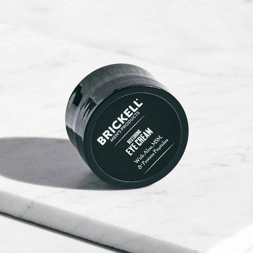 Brickell Men's Ultimate Anti-Aging Routine, Anti-Wrinkle, Night Face Cream and Eye Cream to Reduce Puffiness, Wrinkles, Dark Circles, Under Eye Bags, Natural and Organic, Unscented