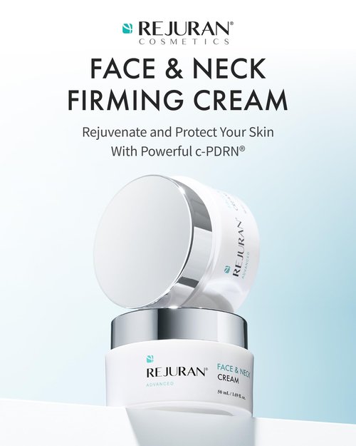 REJURAN® Advanced Face & Neck Firming Cream, c-PDRN® - Anti-Aging Cream for Firming, Hydration, and Wrinkle Reduction, Clinically Developed (1.01 fl oz)