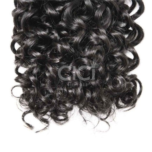 CICI Beauty Grade 5A Brazilian Curly wave 100% Virgin Human Hair Weaving 1 Bundle 26 Inches Natural Color