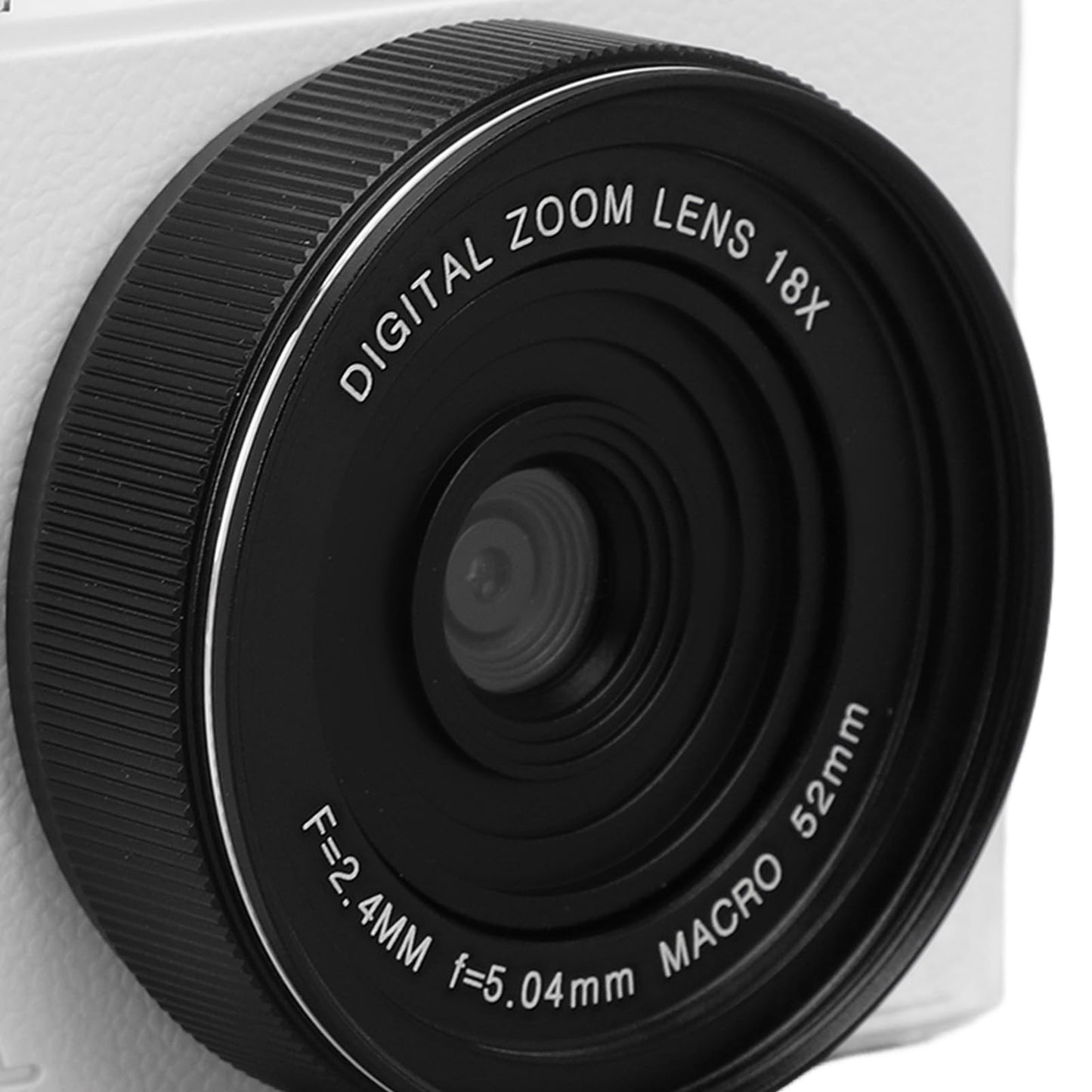 Zunate Retro 64MP Digital Camera, Vintage 4K UHD Vlogging Camera with 18X Zoom, Autofocus, 3 Inch Flip Screen for Travel Photography Vlogging (White), Zunateyk6vg30wnx-11