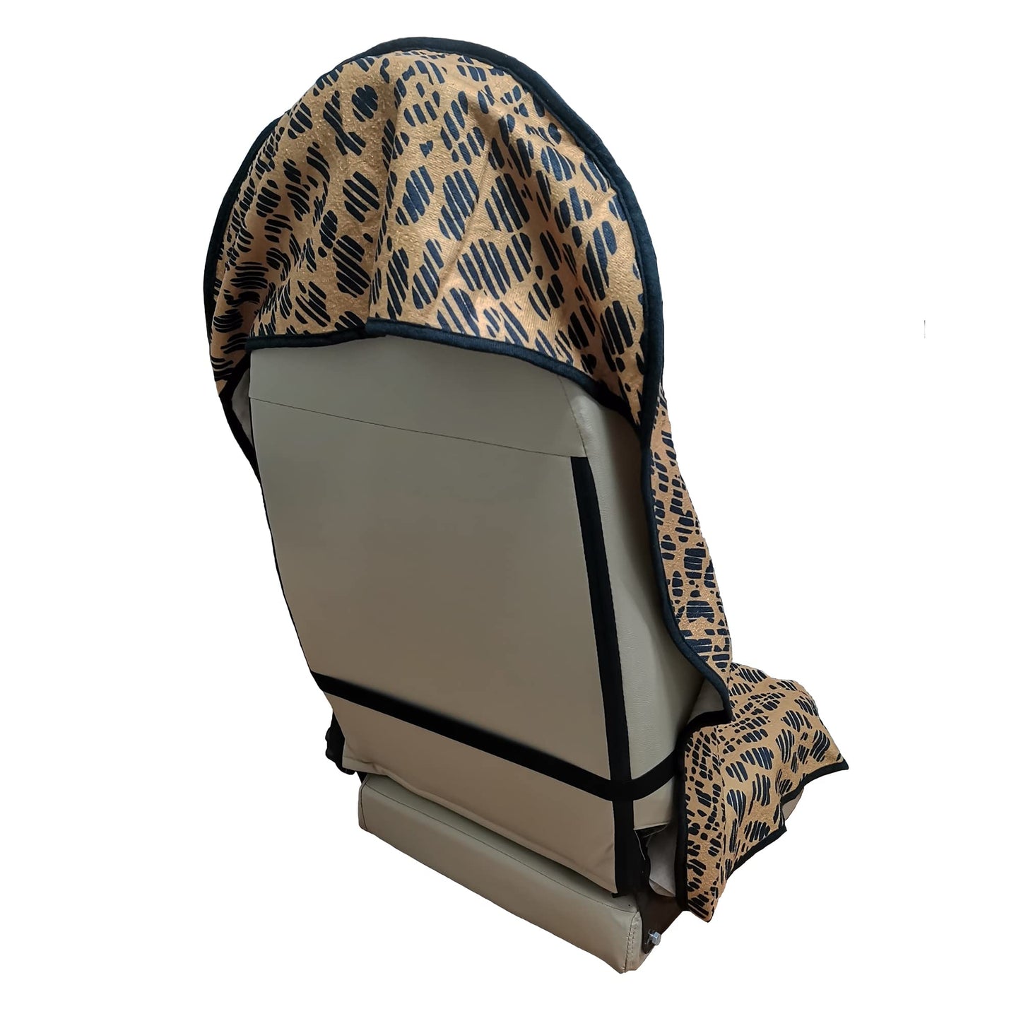 LoyaGour Car Seat Cover Protector Front Seats,for Gym Workout,Running,Swimming,Beach and Hiking,Waterproof Sweat Towel Bucket Seat Covers for Cars SUV Trucks (Leopard, 1Pcs)