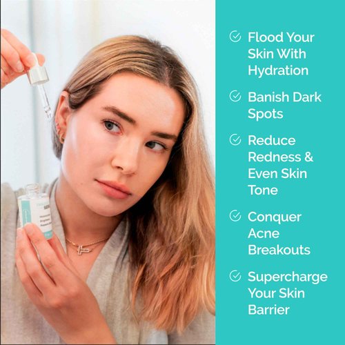 MY DERMA DREAM | Niacinamide Serum 5% for Face - Aids in Minimizing Pores, Fading Dark Spots, and Reducing Redness - Rich in Antioxidant Vitamin B3 - Anti-Aging Face Serum - 90 Day Supply