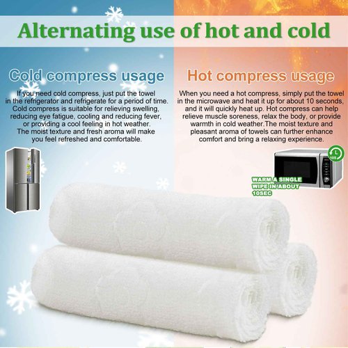 Moist Cotton Towel Bulk Moist Towelettes Individually Wrapped,White Towel Services,Refreshment Pre Moistened Towels for Dentist Travel Sport Party Hotel 240,Lavender,Green tea, Lemon and Cucumber