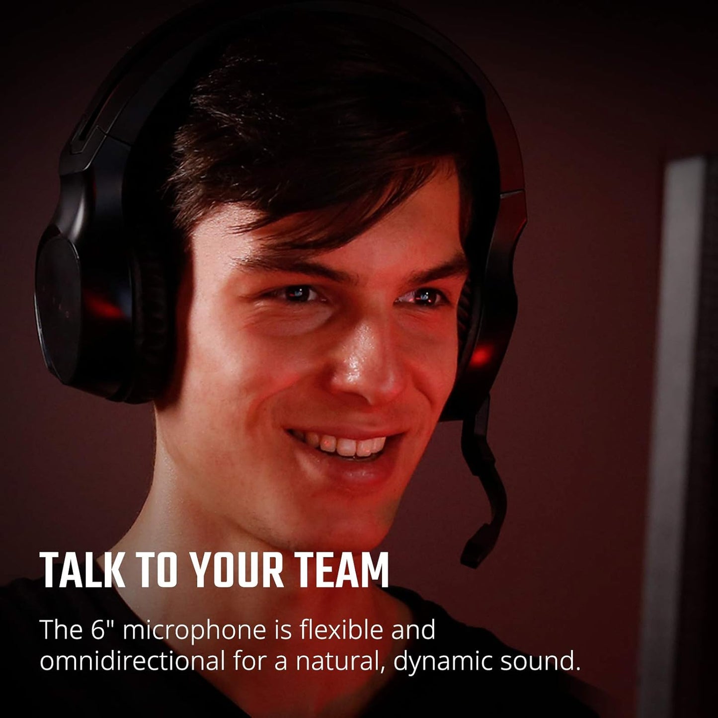 Acer Nitro Gaming Headset II: 50mm Drivers | Retractable Omni-Directional Noise-Canceling Microphone with On-Cable Controls | Over-Ear Design with RGB Lights, (Pack of 1)