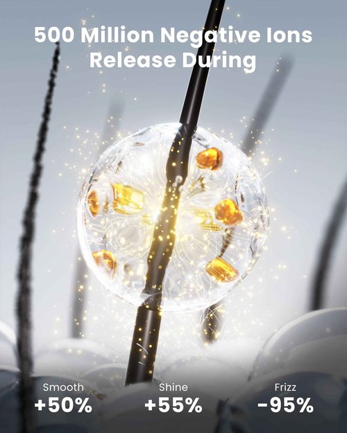 Easywave Air Wrap Hair Styler: Flexible 5 in 1 Styling & Drying System, Professional Hot Air Brush Set for Fast Drying, Curling, Volumizing, Smoothing & Styling, Oval Brush, Concentrator