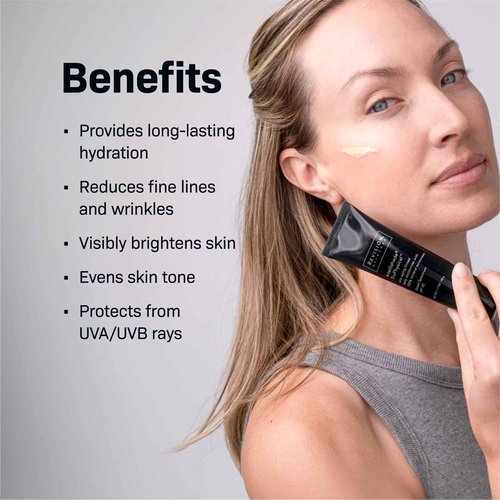 Revision Skincare Intellishade® TruPhysical SPF 45, 100% Mineral Sunscreen for Face, Anti-Aging Moisturizer with SPF and Vitamin C, Tinted Sunscreen for Sensitive Skin, 1.7 oz