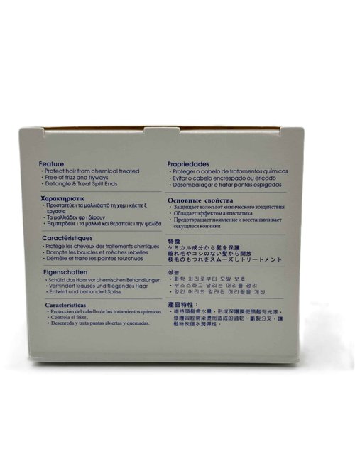 Chihtsai No. 12 INSTANT Treatment, Repair Porous Hair Conditioner (with Sleek Steel Pin Tail Comb) Silk Protein and Vitamin E, Number 12 (5.1 oz / 150 ml)