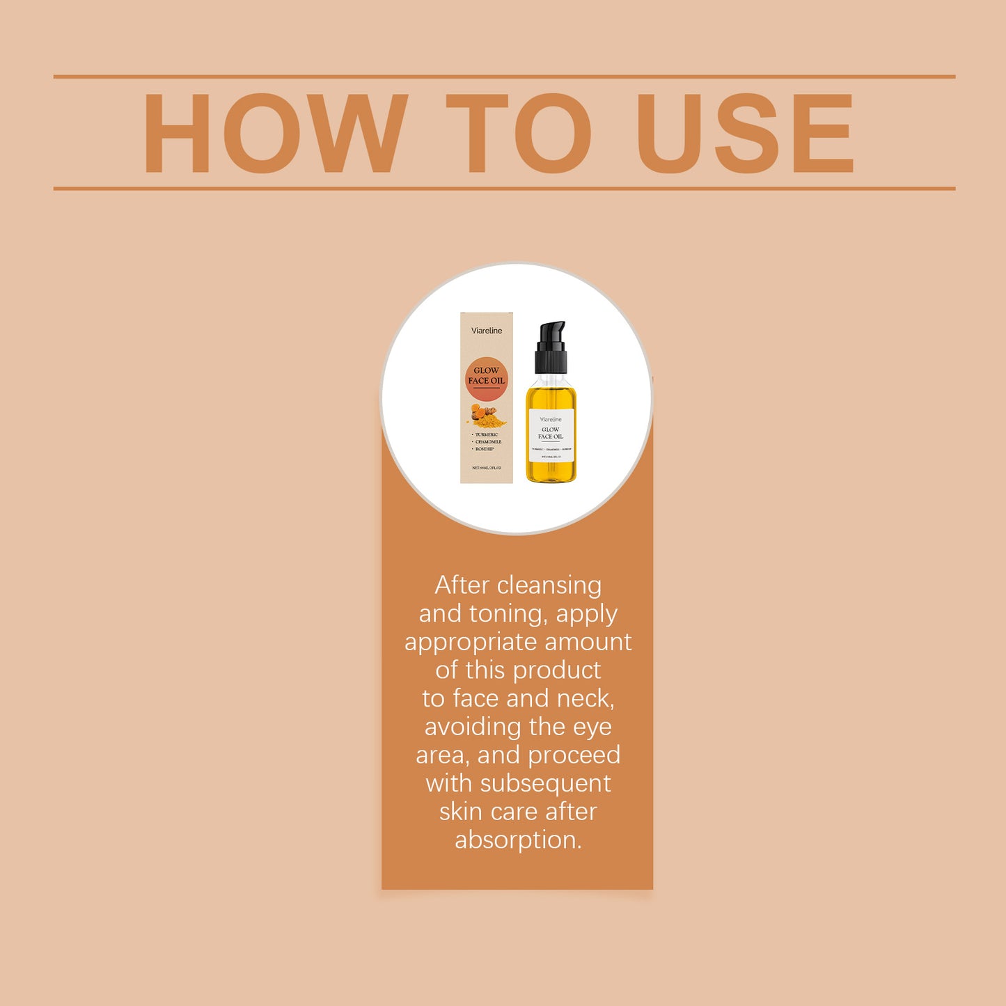Turmeric Facial Essential Oil - Hydrating & Moisturizing Face Serum - 59ml