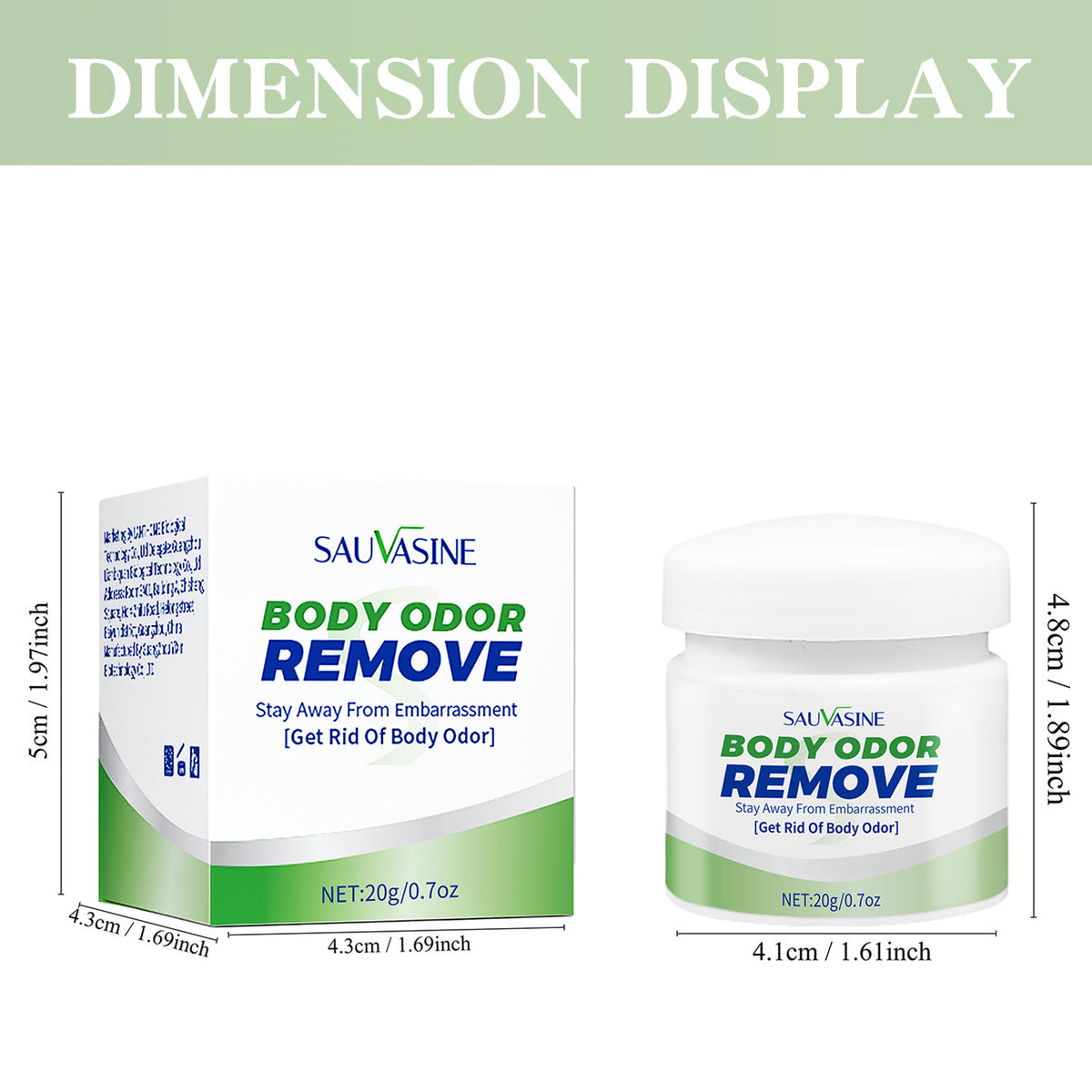 Body Care Odor Cream 20g