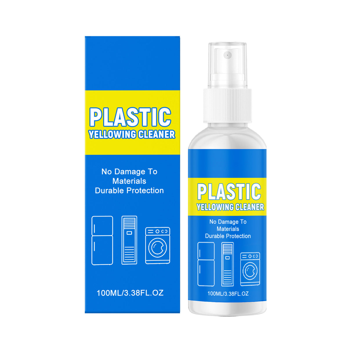 Plastic Yellowing Remover - 100ml Cleaner