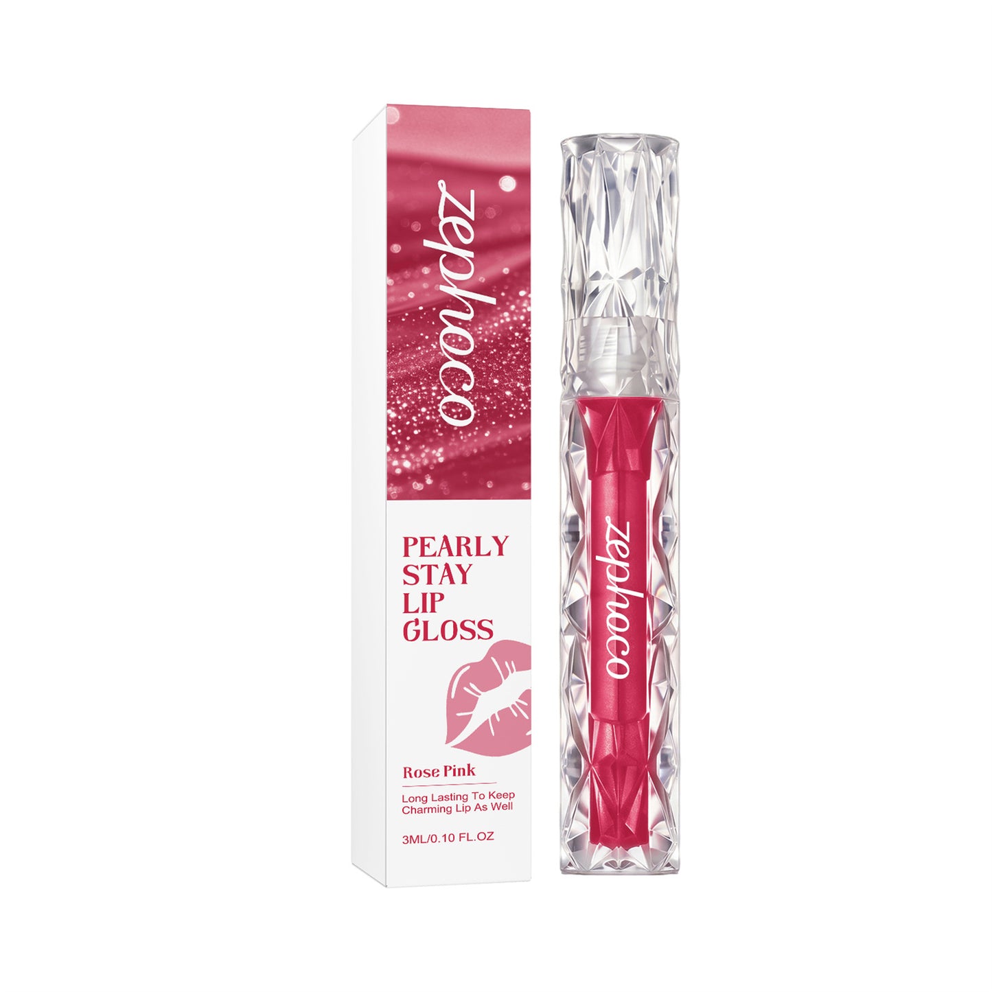 Shiny Lip Gloss - Hydrating Lip Shine with Bright Finish, Multiple Colors