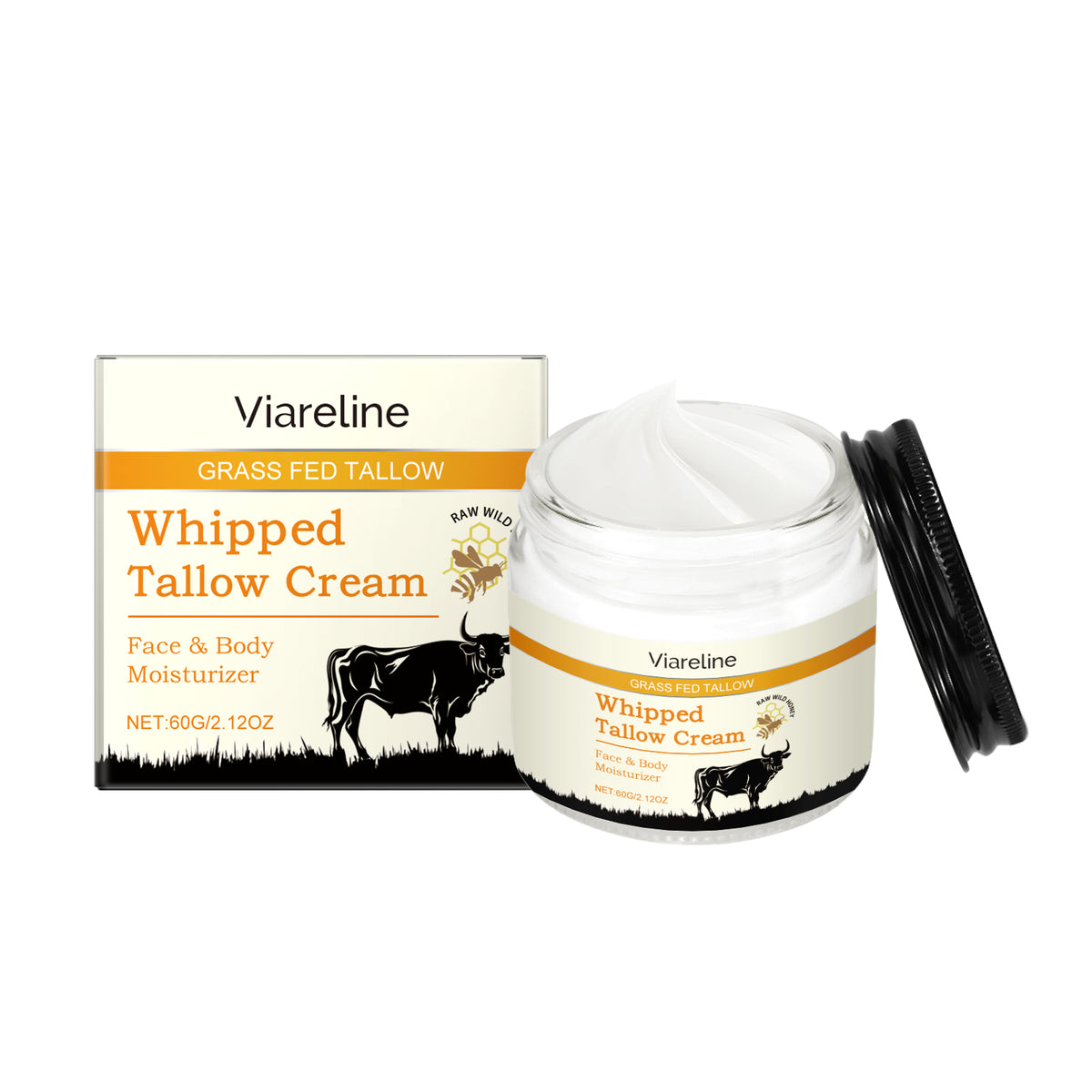 Cow Fat Honey Moisturizing Cream