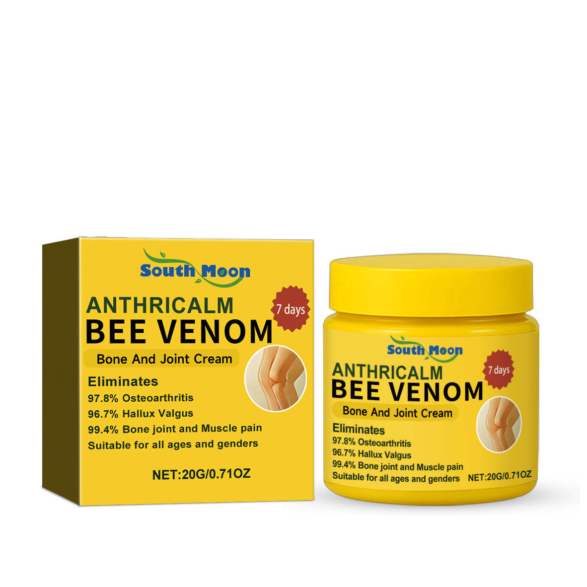 Gentle Daily Application Of Joint Care Cream