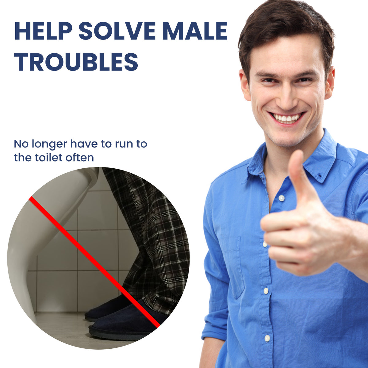 Relieve Men's Discomfort Strong Vitality Body Massage Treatment Oil