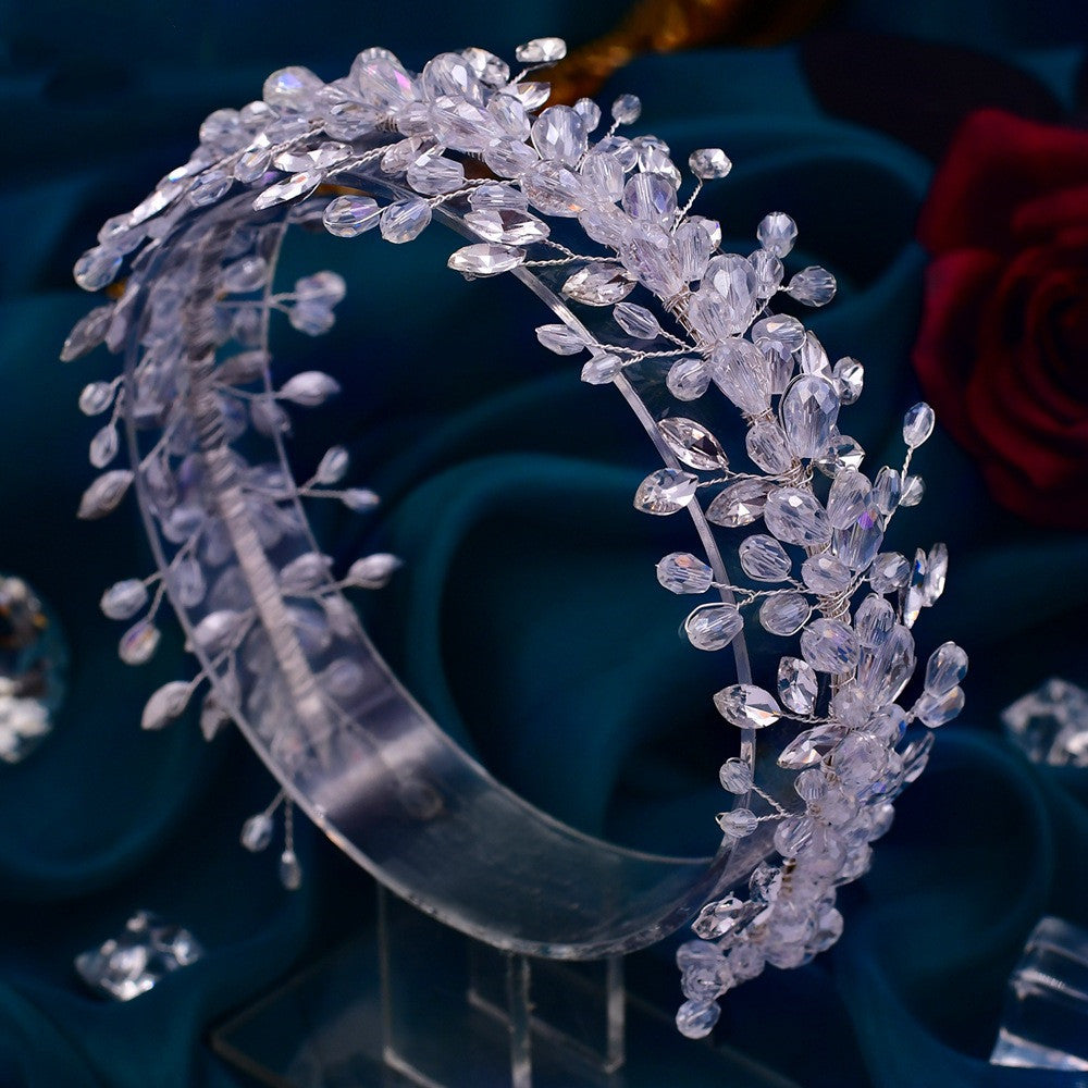 Bridal Rhinestone Headband - Multiple Colors