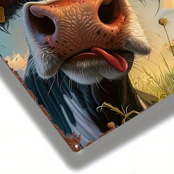 Metal Tin Sign Wall Decoration - 20cm x 20cm