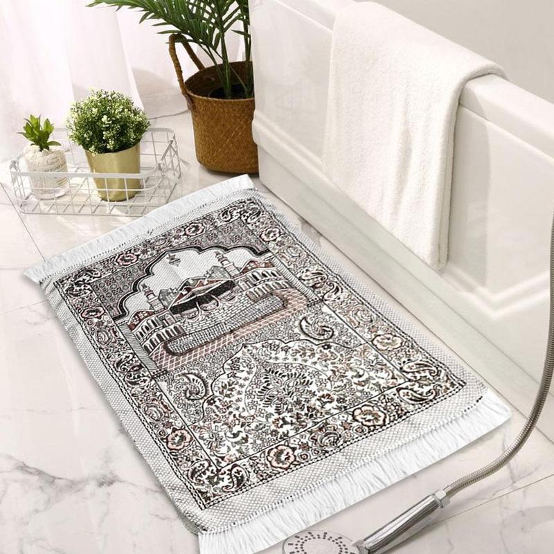 Portable Prayer Carpet 120x60cm High-Quality Home Religious Decor